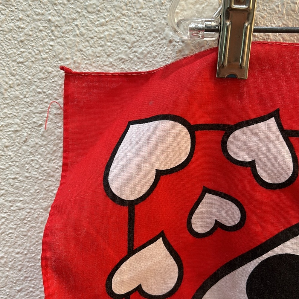Disney Red and White Mickey and Minnie Scarf - Picture 5 of 10